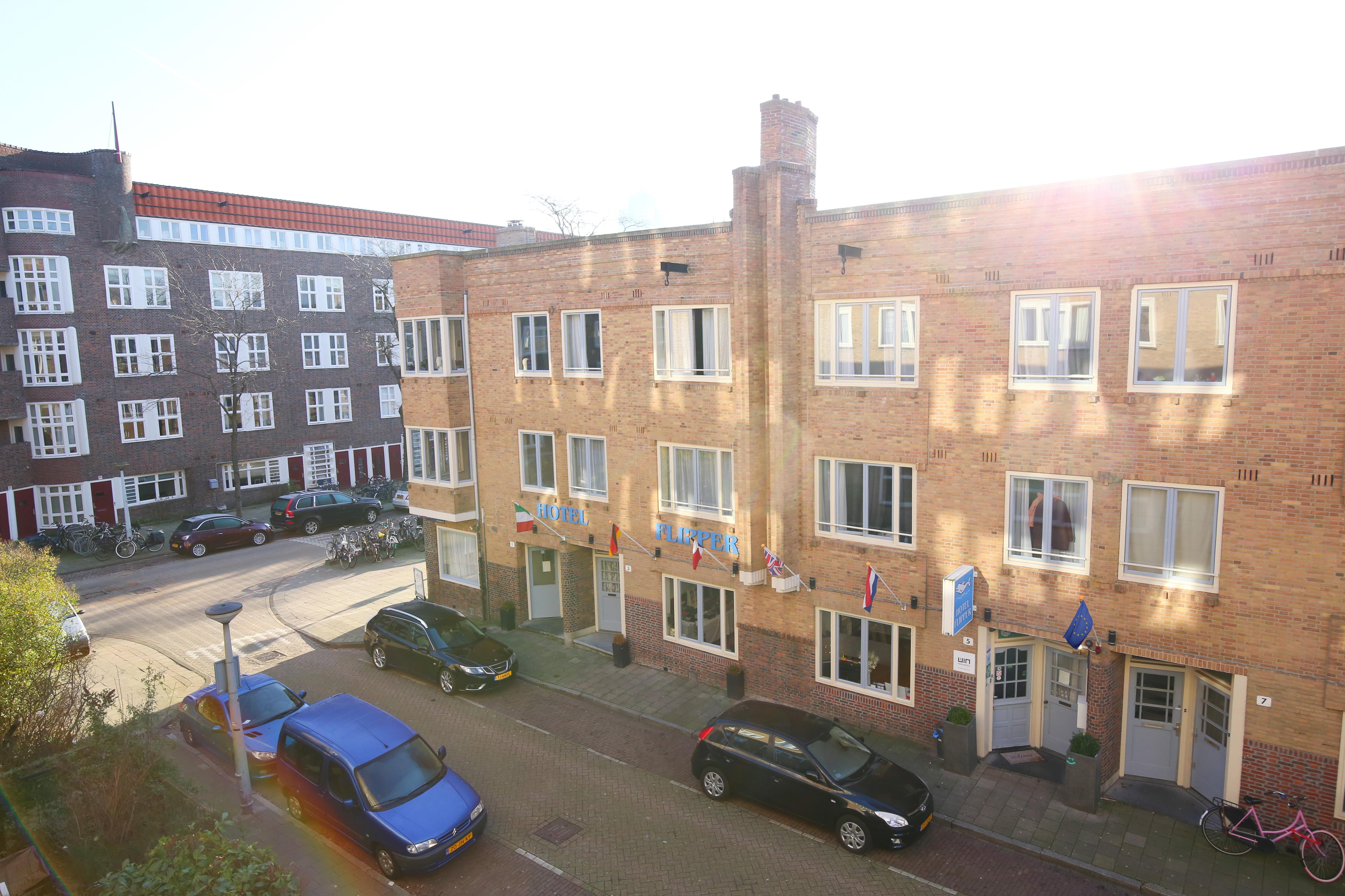 Hotel Flipper Amsterdam Eksteriør bilde