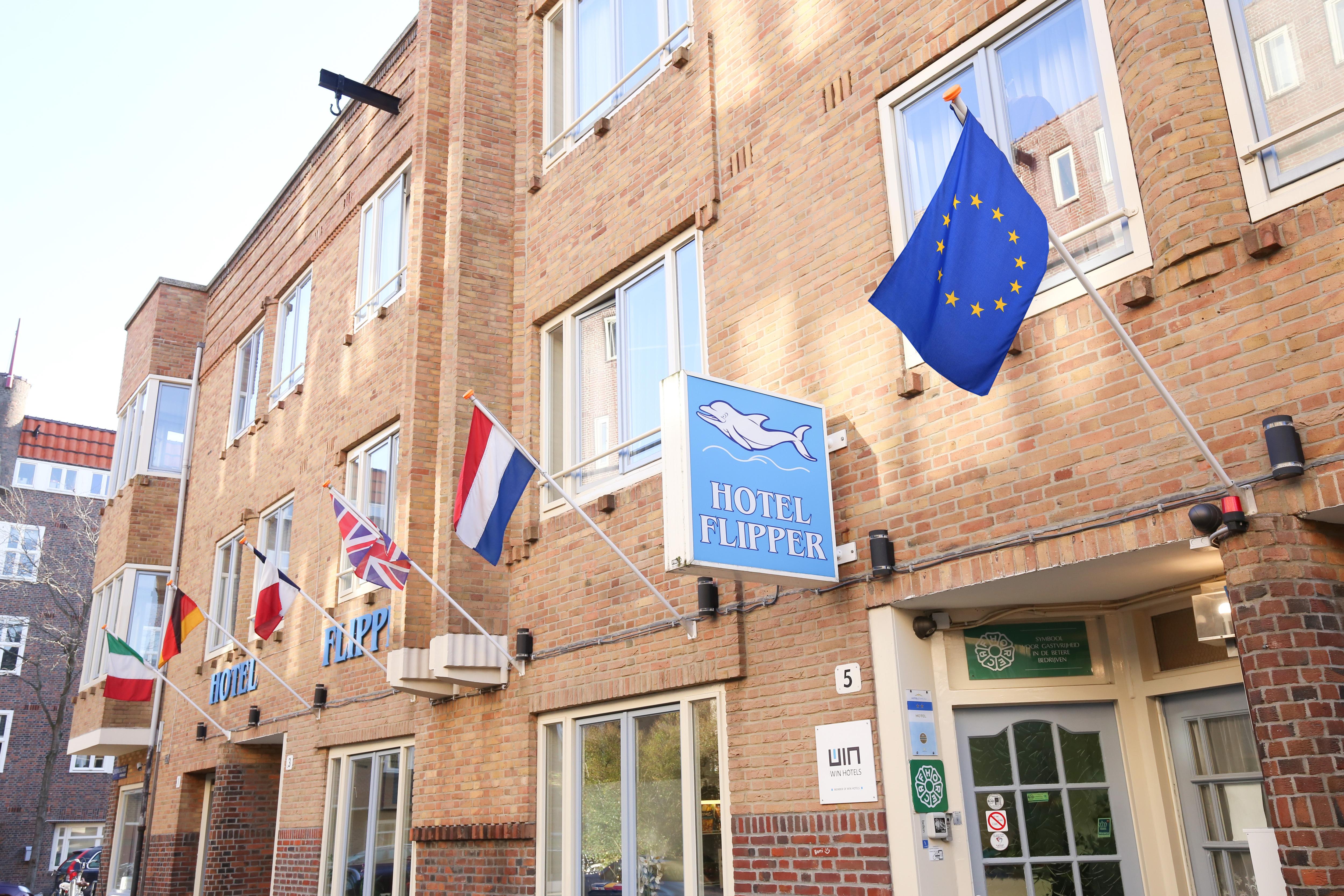 Hotel Flipper Amsterdam Eksteriør bilde